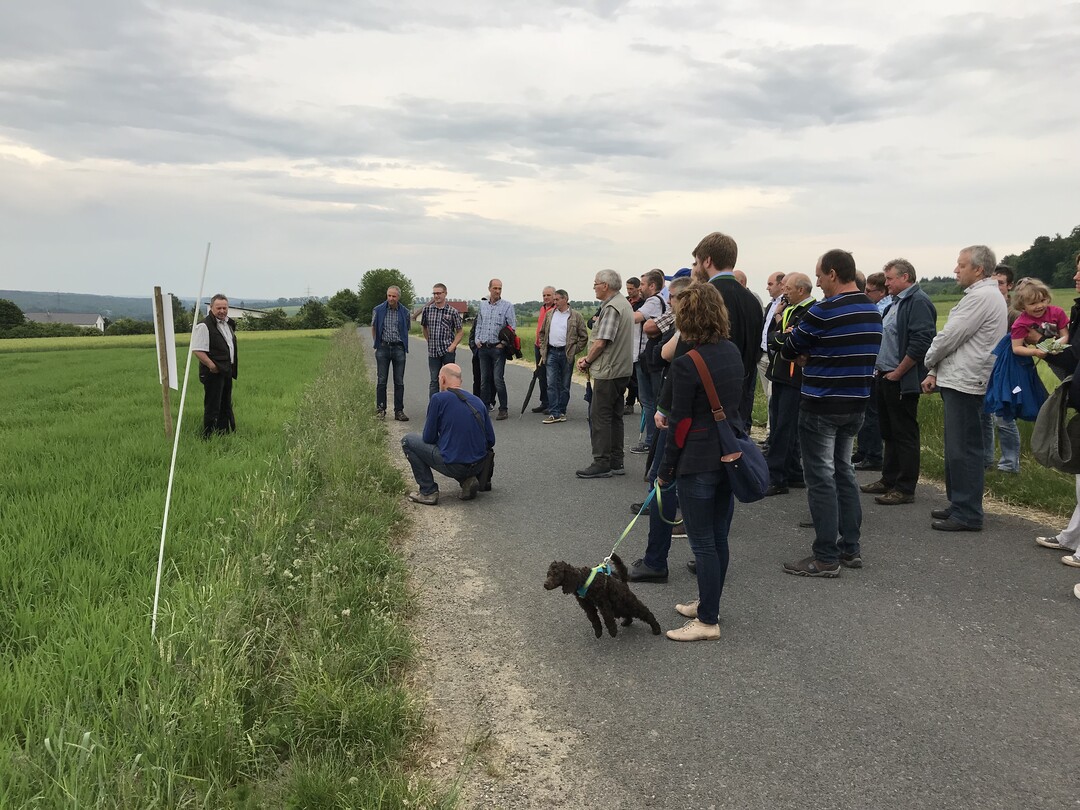 Fototermin am Braugerstenacker